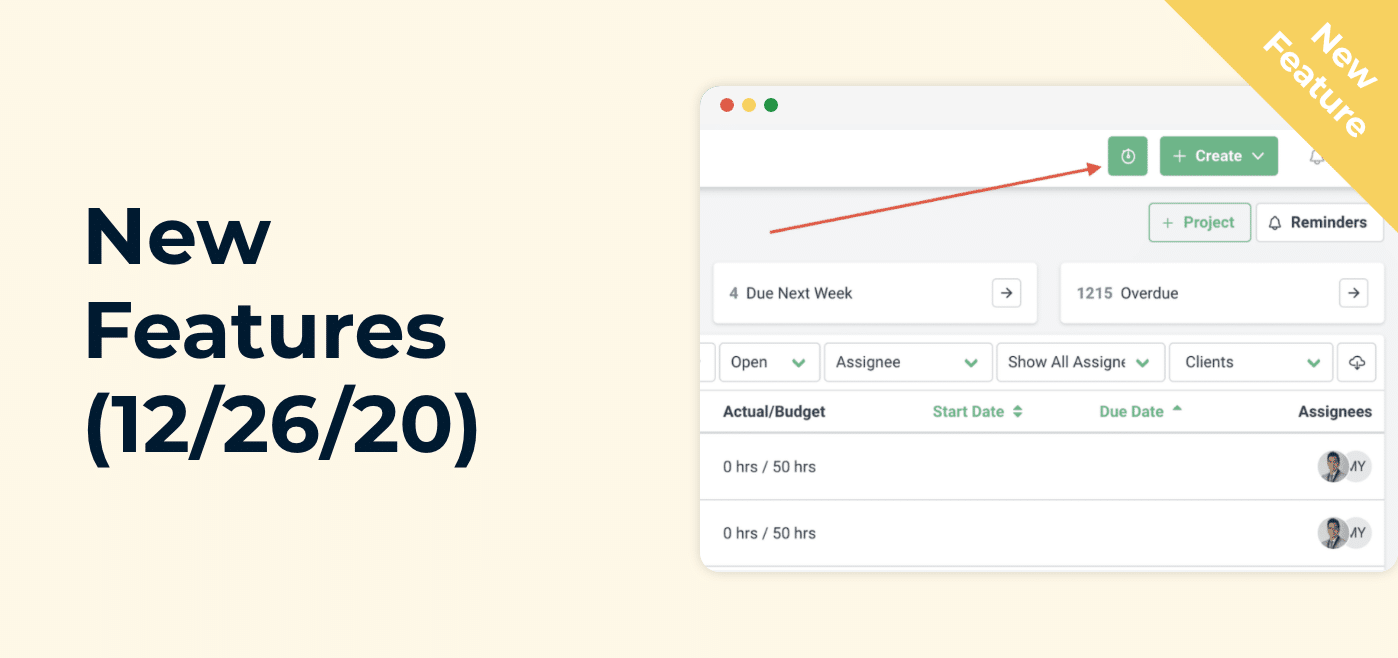 New Features (12/26/20)