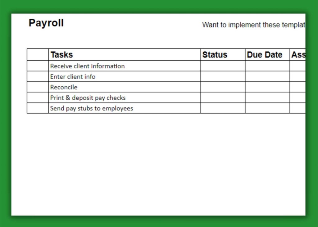 Accounting Workflow Checklists 4