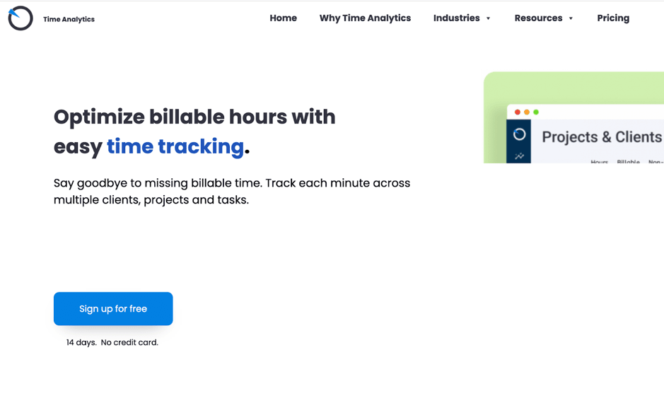 Time and billing software solutions for accounting firms