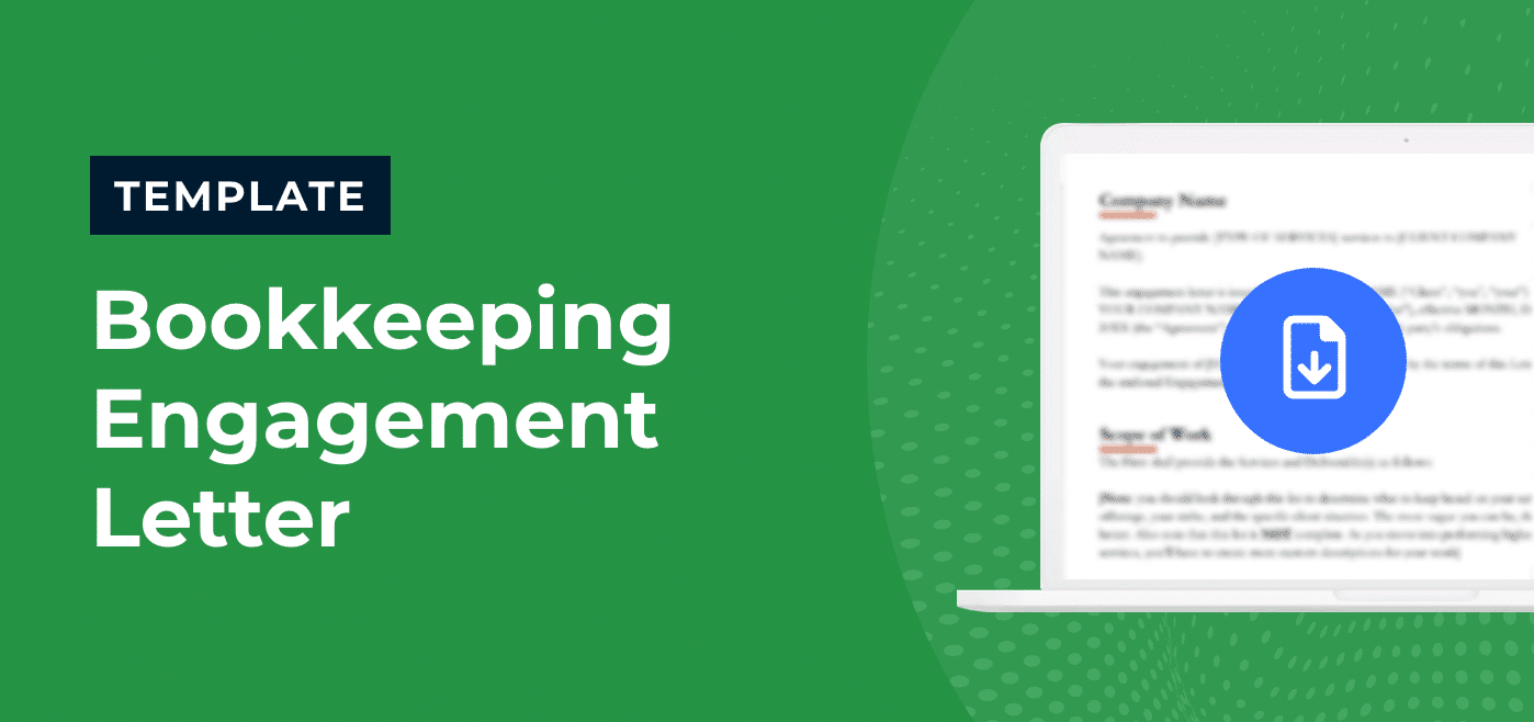 Bookkeeping Engagement Letter Template