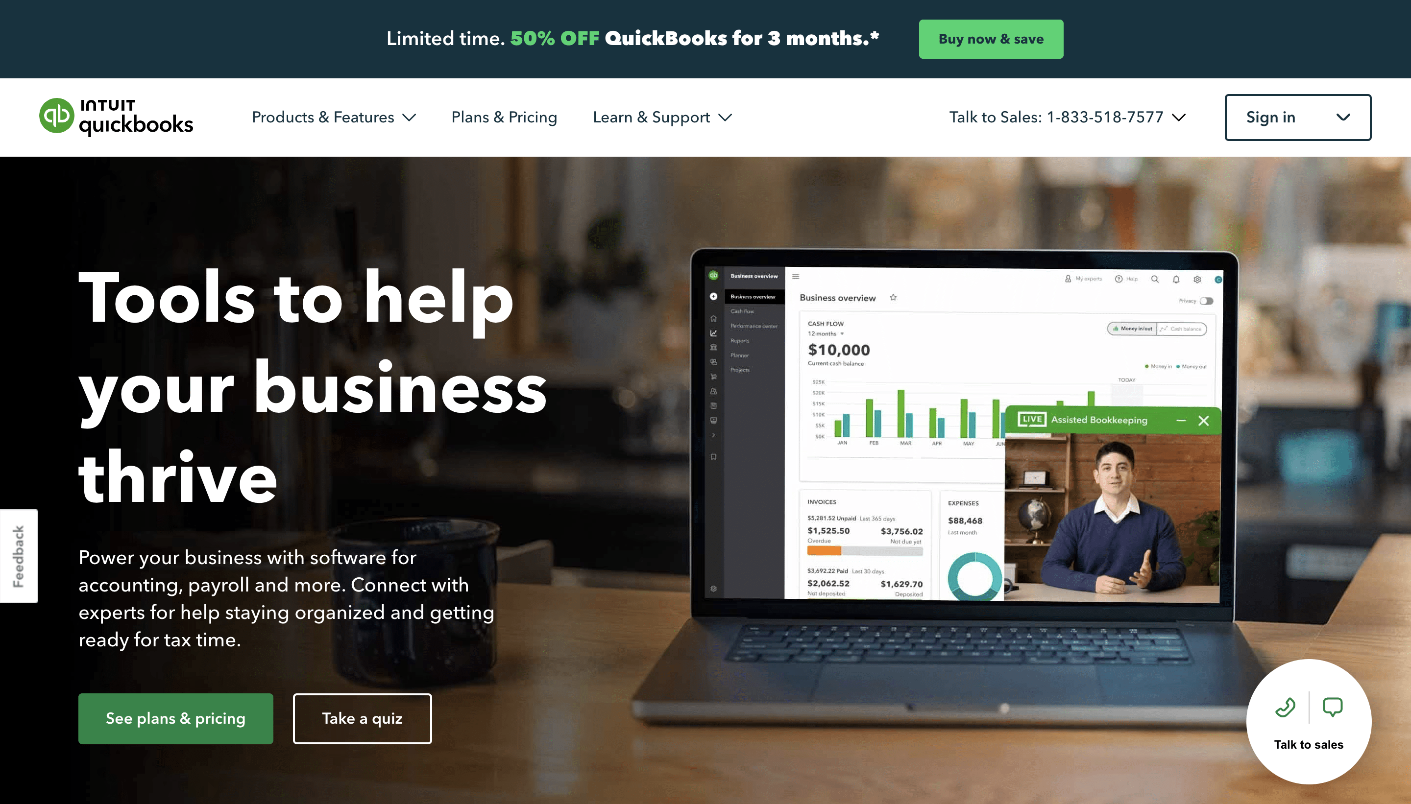 quickbooks general ledger accounting tech stack