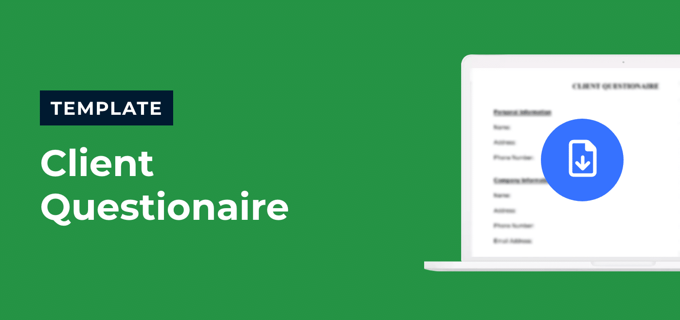 Client Questionnaire Template