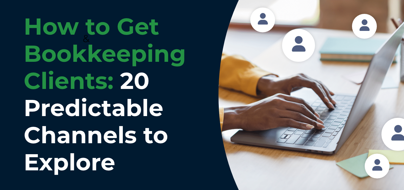 cover image for how to get bookkeeping clients blog content