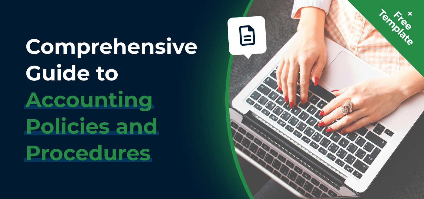 cover image for comprehensive accounting policies and procedures template