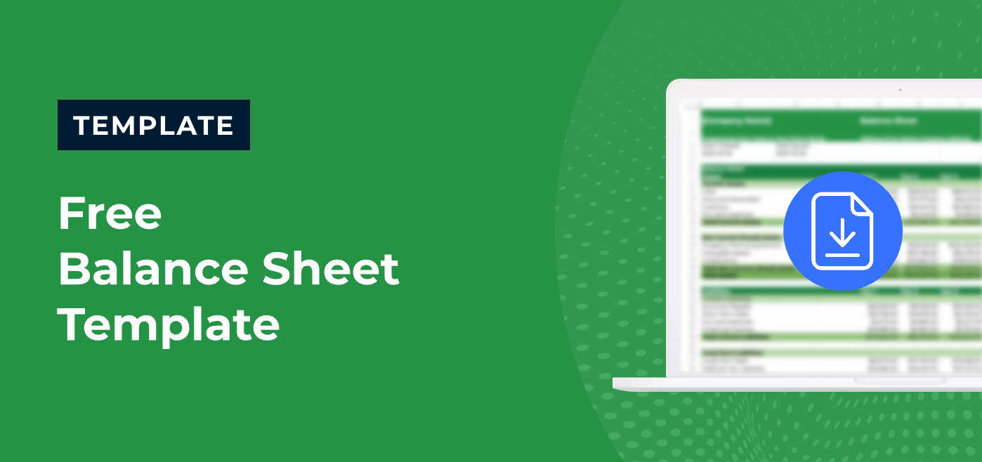 cover image for free balance sheet template