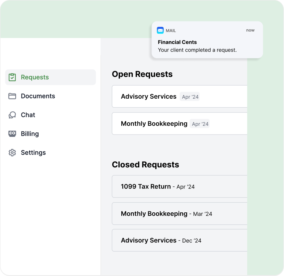 Portal product screenshot