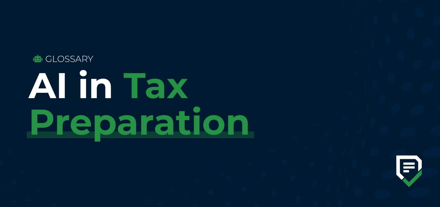 glossary cover image for AI in Tax preparation