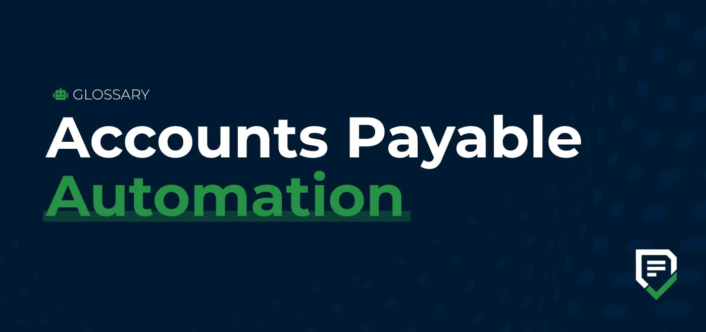 glossary cover image for accounts payable automation