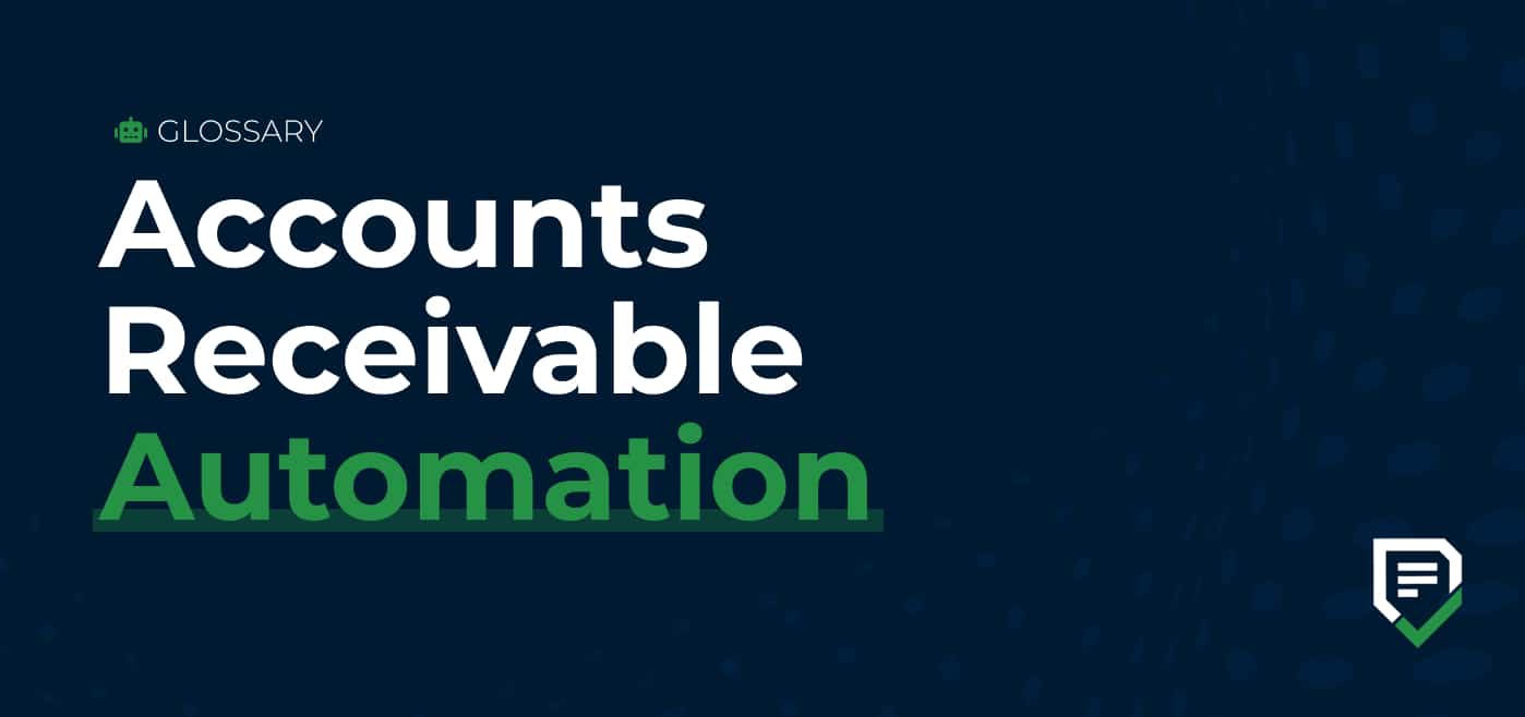 glossary cover image for accounts receivable automation