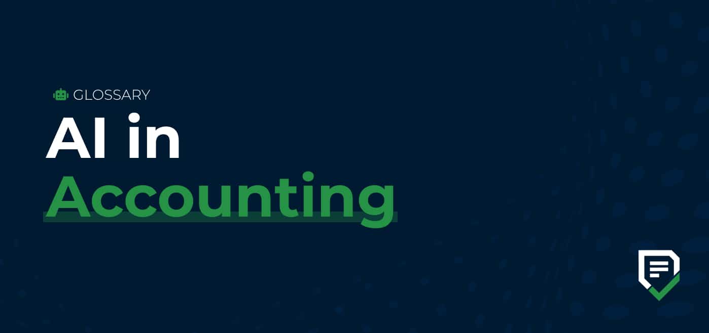 glossary cover image for AI in accounting