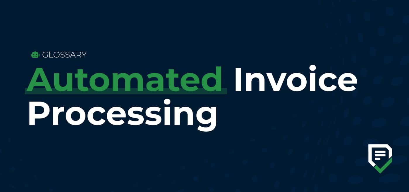 glossary cover image for automated invoice processing