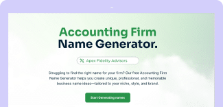 accounting firm name generator