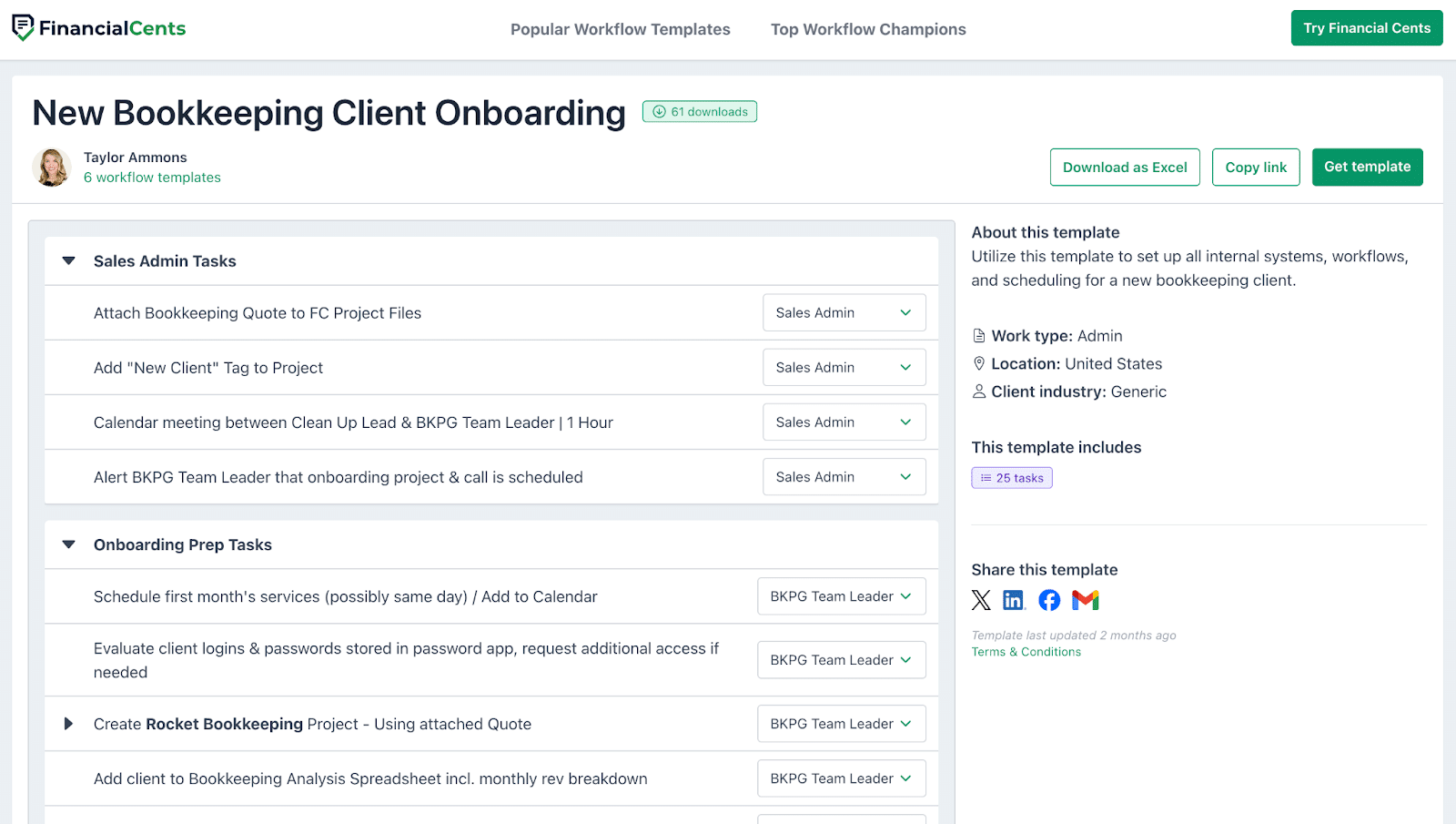 bookkeeping client onboarding checklist